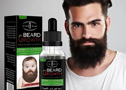 Aichun Beauty Beard Growth Oil – Repair & Activation Formula (30ml)