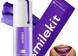 HiSmile V34 Purple Toothpaste – Advanced Teeth Brightening Formula